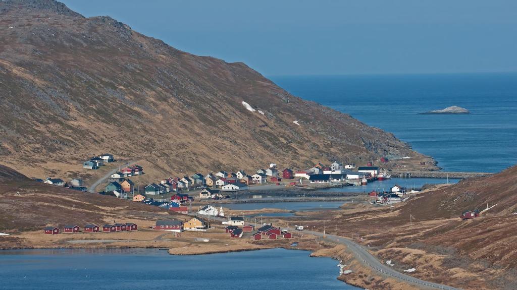 Hytte Camp Nordkapp - Blue Otel Skarsvåg Dış mekan fotoğraf