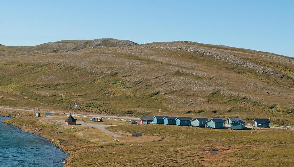 Hytte Camp Nordkapp - Blue Otel Skarsvåg Dış mekan fotoğraf